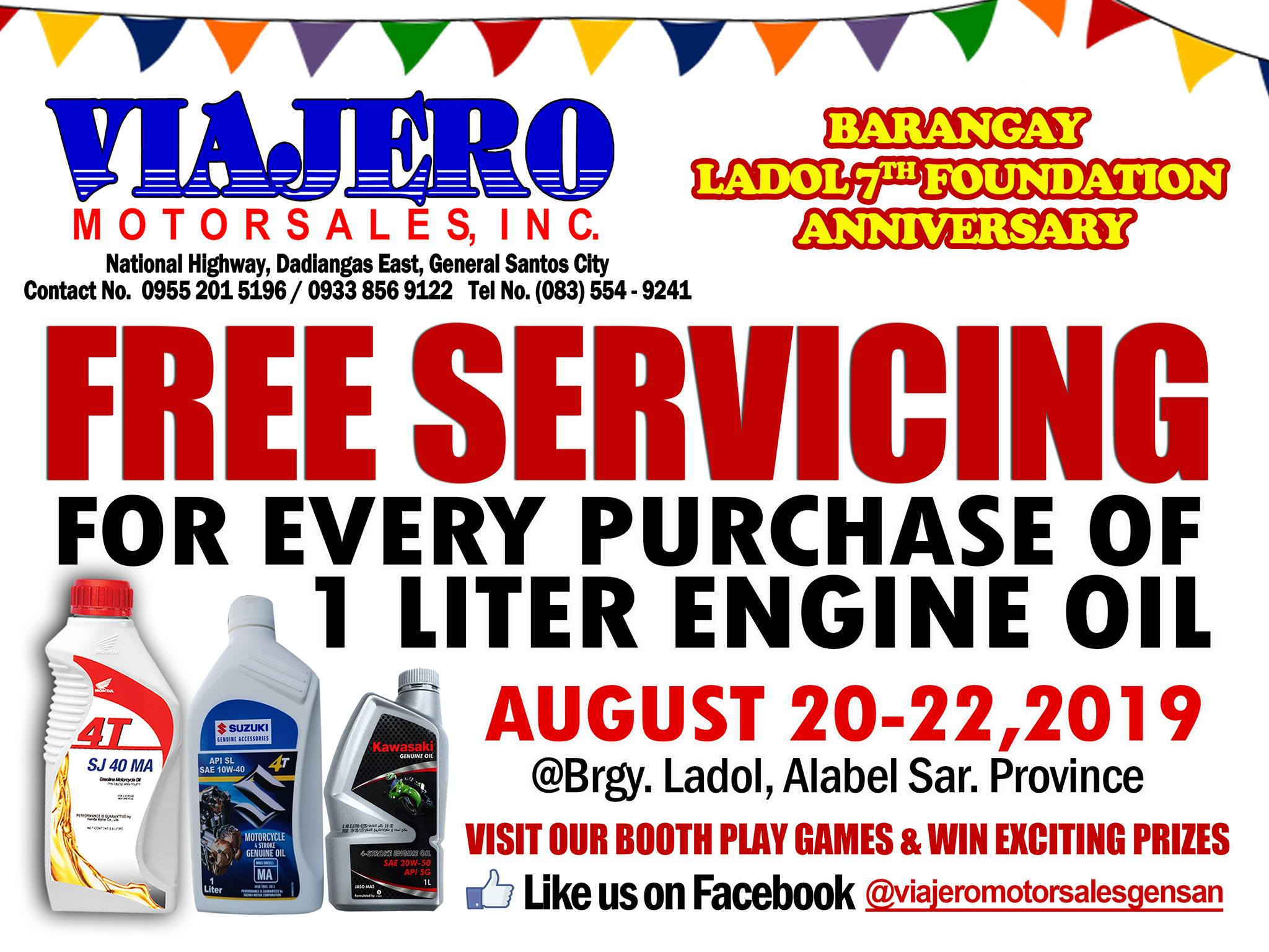 FREE SERVICING @ BRGY. LADOL